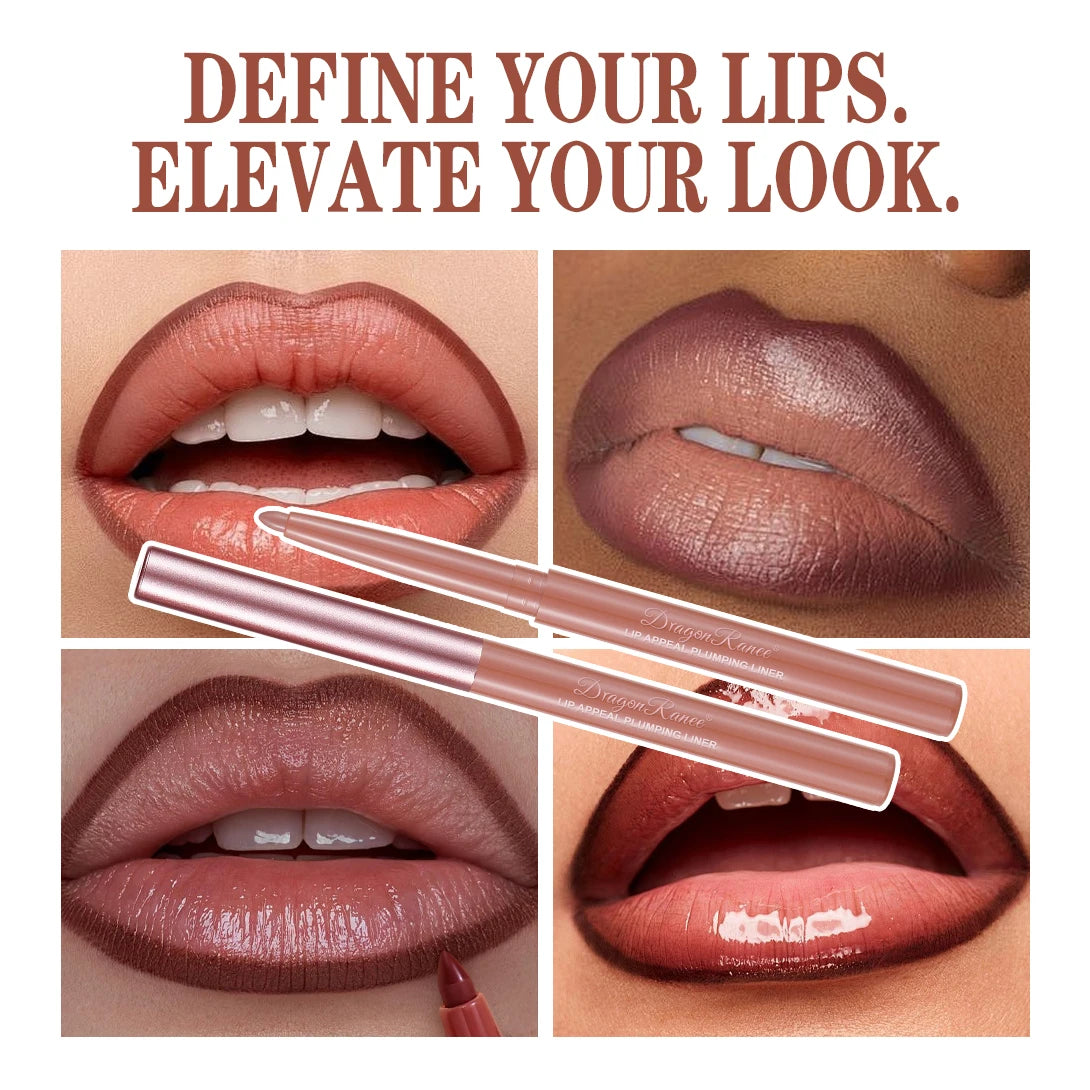 Matte Lip Liner, Three-Dimensional, Delicate and Smooth, a Must-Have for Beginners, Non-Stick, Outlines the Lip Shape, Waterproof, Easy to Apply, Versatile for Daily Use Zpaxo