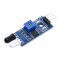 photoelectric reflection sensor, tracking and tracing Intelligent car obstacle avoidance sensor module, infrared tube module Zpaxo Default Title