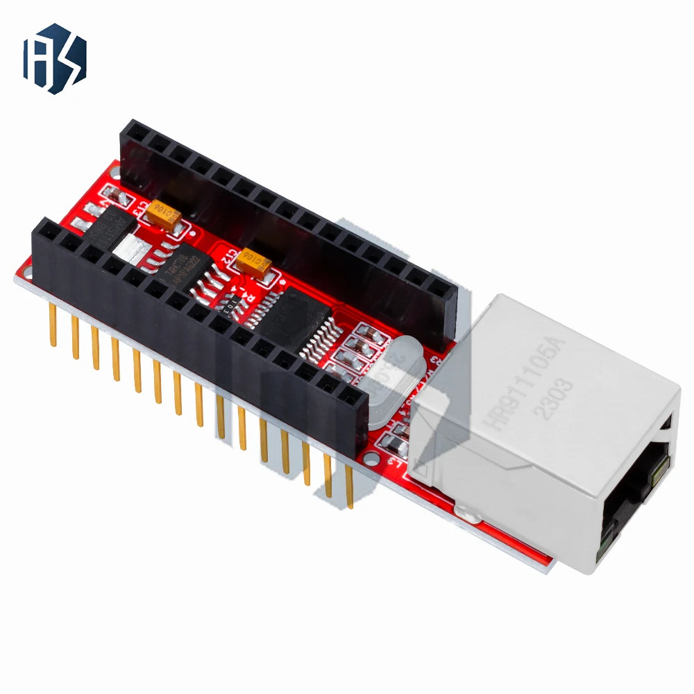 Nano V3 Ethernet Shield ENC28J60 HR911105A Microchip Webserver Board Zpaxo