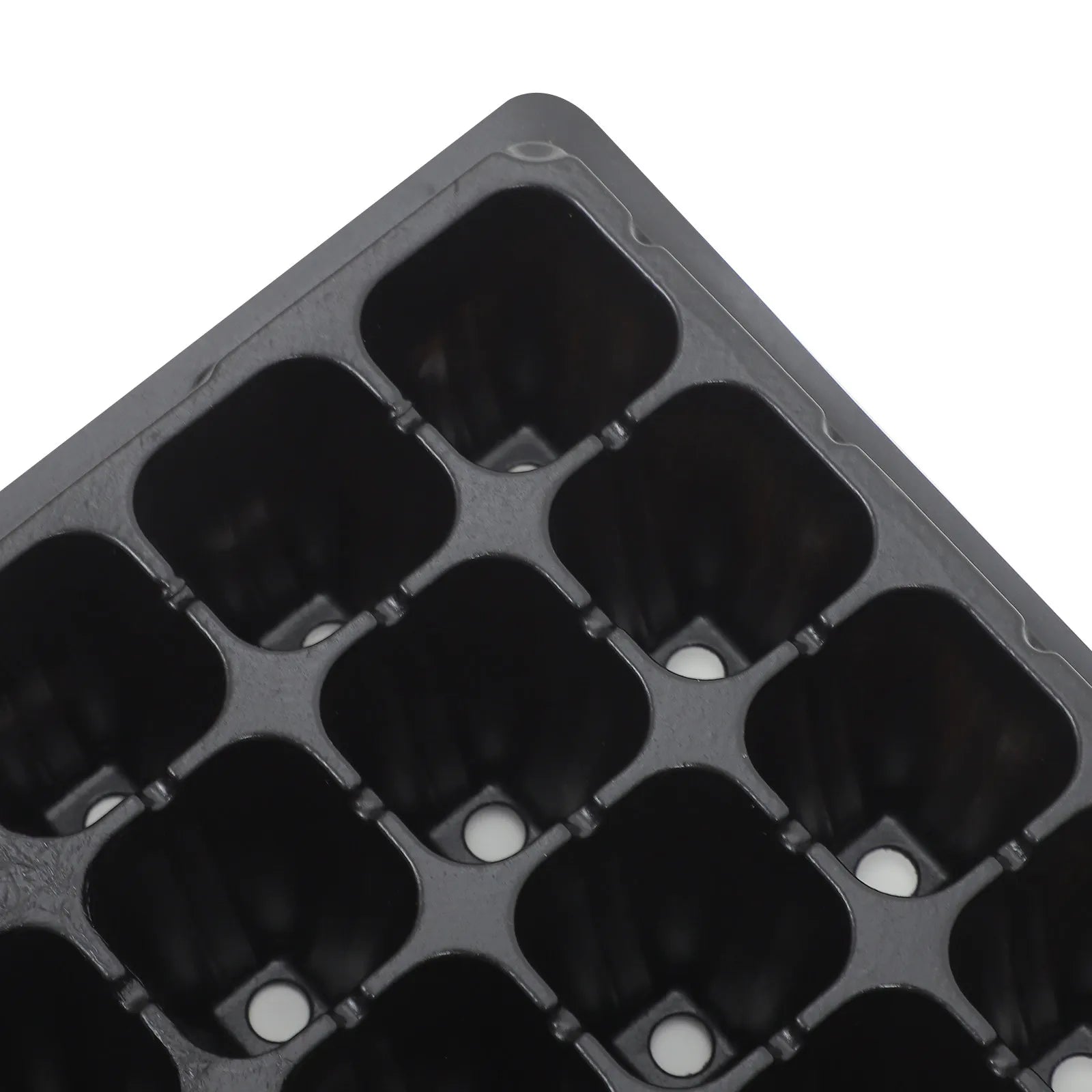 10Pcs Plastic Nursery Tray 128 Cells Sprout Plate Growing Tray for Garden DIY Bonsai Growing Container for Planters Zpaxo