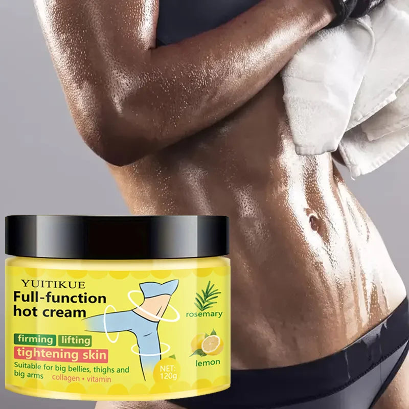 YUITIKUE Hot Sculpting Firming Cream 120g – Belly, Thighs & Arms Body Sculpting Cream Zpaxo