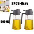 Plastic Spray Oil Sprayer Bottle Dispenser Jar Cruet BBQ Kitchen