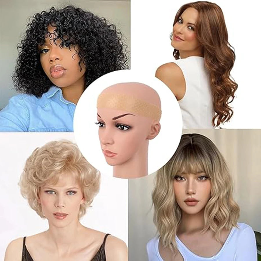 Non Slip Silicone Wig Grip Headband Transparent Black Brown Wig Band to Hold Wig Anti-Slip Wig Accessories For Daily Use Zpaxo