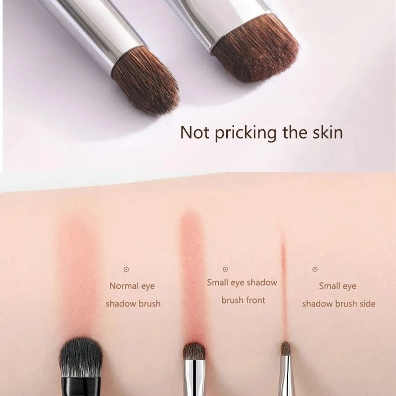 Small Angle Precise Detail Eyeshadow Brush Soft Horse Hair Eyelid