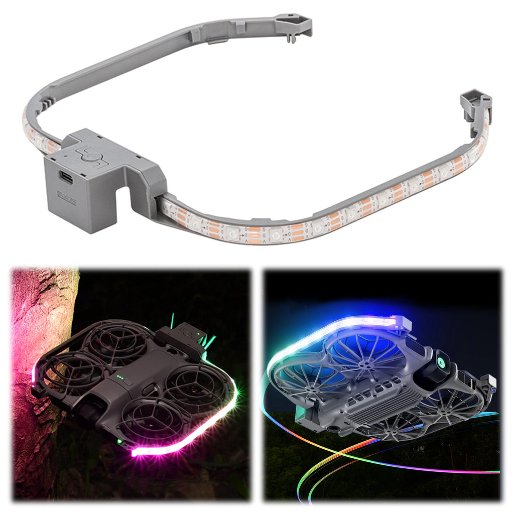 DJI Neo2 Colorful Night Flight Indicator Lightweight Rechargeable