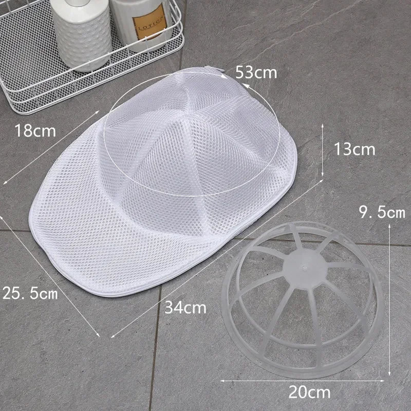 Hat Washing Bag – Anti-Deformation Mesh Laundry Protector