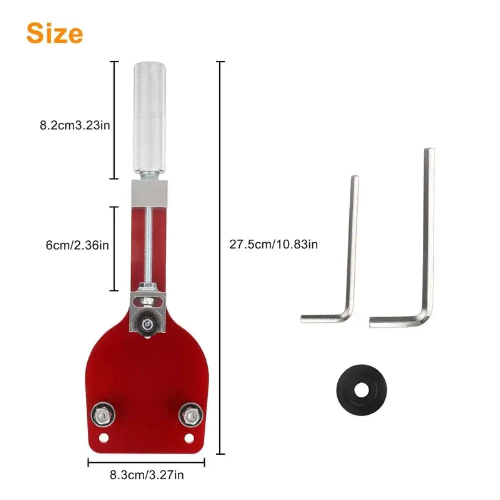 Aluminum Alloy Oil Filter Cutter Adjustable Design Vise Jaw Plate Inspection Tool Oil Filter Heavy Duty Universal Cutting Tool Zpaxo