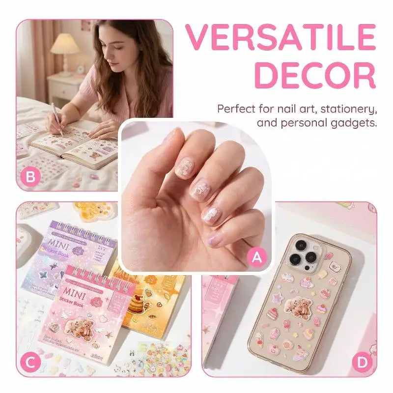 Kawaii Planner Sticker DIY Scrapbooking Collage Stickers Journals Zpaxo