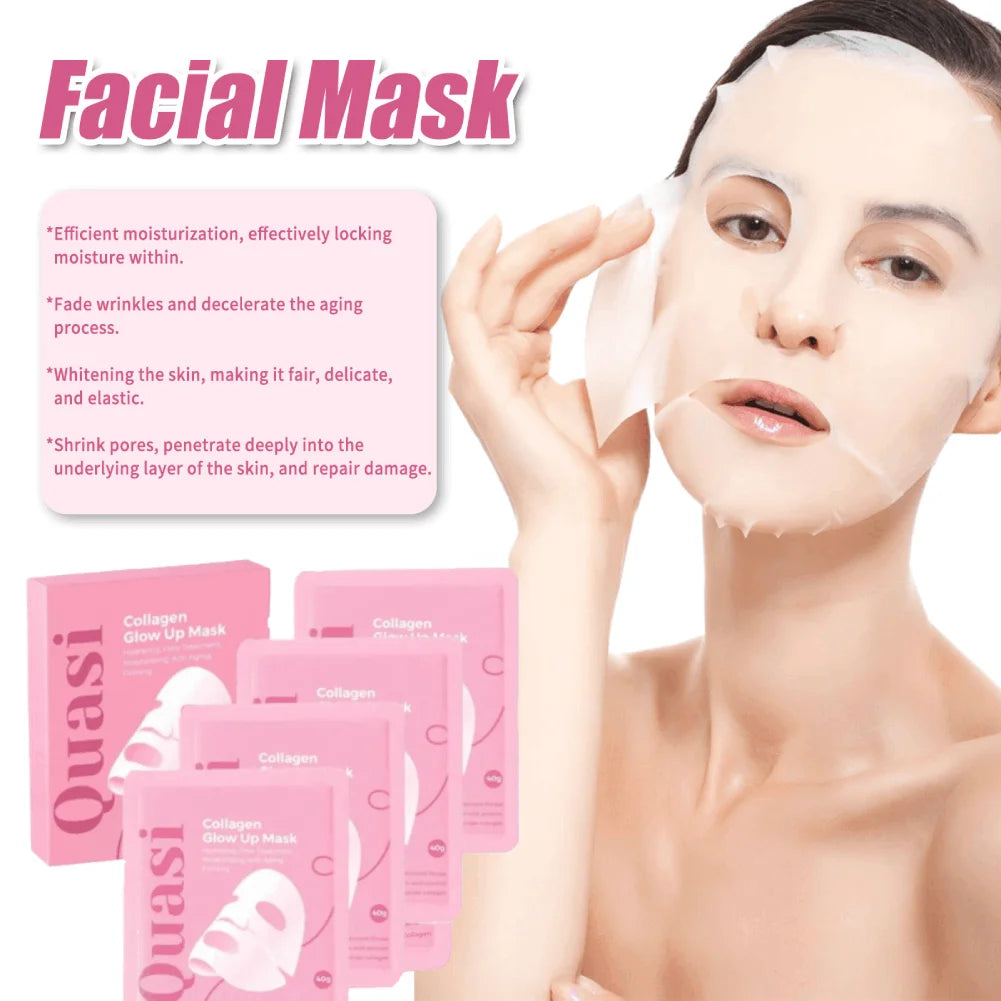 Collagen Niacinamide Overnight Face Mask | Korean Skincare Firming Hydrating Face Mask Zpaxo