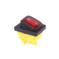 IP65 Waterproof DPST Toggle Switch LED 4-Pin 12V/220V Auto Marine