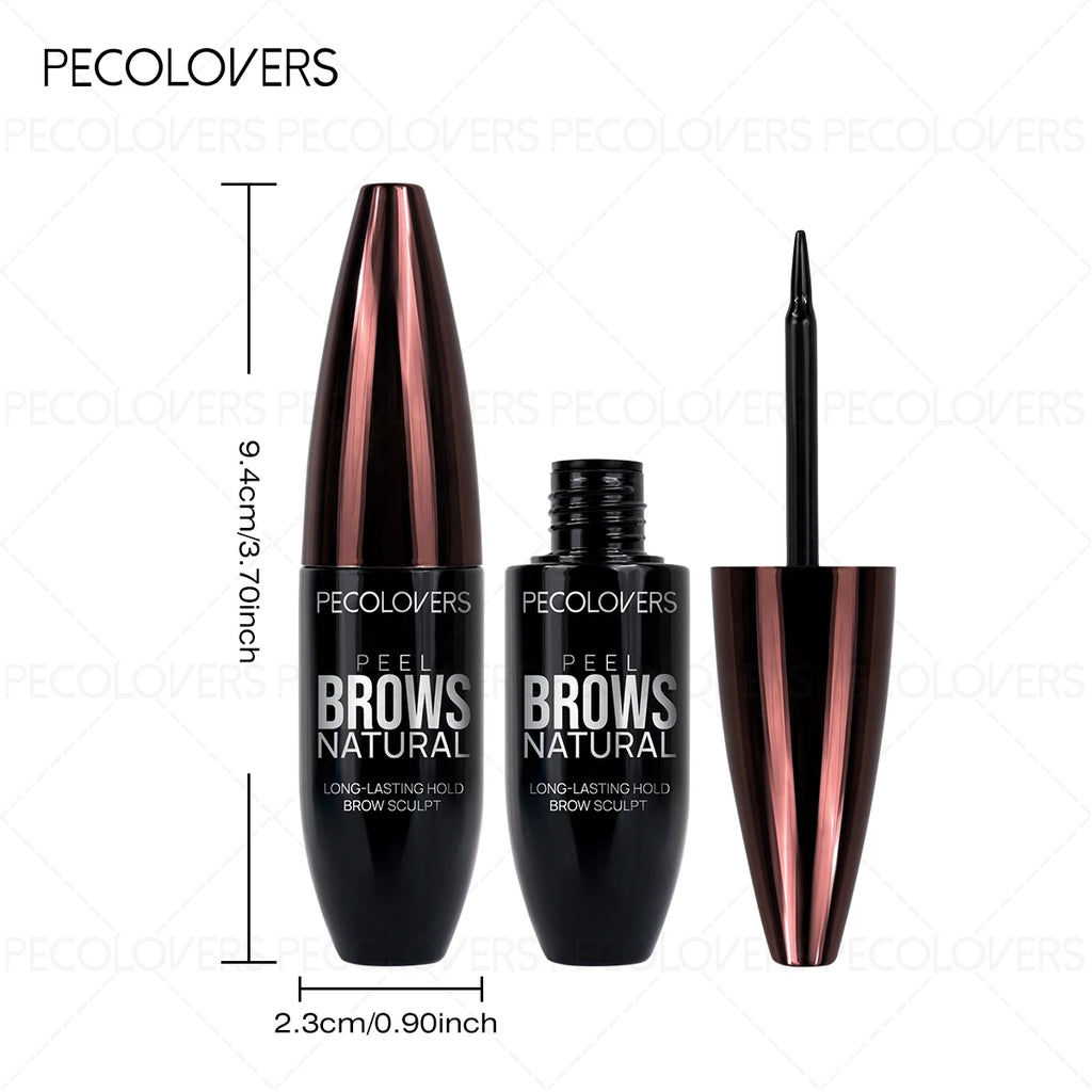 Pecolover Tattoo Eyebrow Gel Waterproof Semi-permanent Long-lasting Zpaxo
