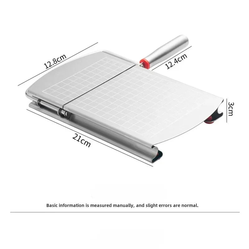 Hot Cheese Board with Wire Cutter 5.5 Inch Stainless Steel Ham Sausage Slicer Cutter Cheese Wire Cutter with Serving Board Zpaxo