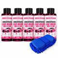 SIKEZHAN 3Pcs Car Wash Liquid with Microfiber Wash Mitt High Foam Auto Shampoo Vehicle Exterior Cleaner for Car Motorcycle Care Zpaxo SET 2