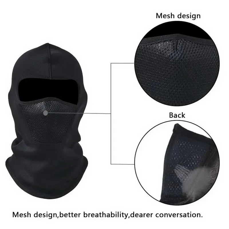 Thermal Winter Balaclava Cycling Full Face Mask Warm Outdoor Sports Motorcycle Ski Fishing Hunting Mask Fleece Scarf Cap Bandana Zpaxo