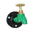 Metal Valve 3D Faucet Car Sticker Self-adhesive Funny Key Creative Zpaxo Green