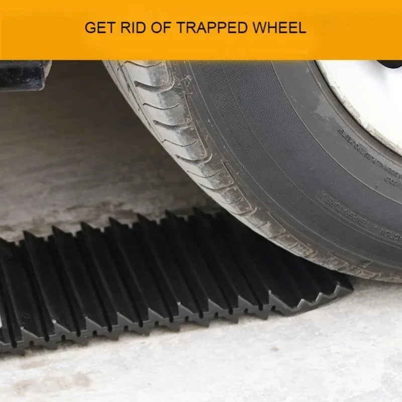 Vehicle Recovery Tool-universal Anti-skid Traction Mat Car Wheels