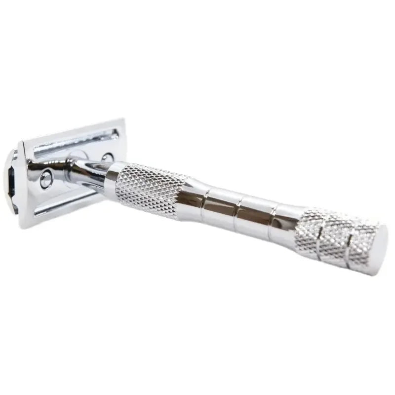 Yaqi Orion Double Edge Safety Razor – Chrome Wet Shave Safety Razor Zpaxo