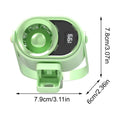 Clip Fan 4 Speeds Silent Personal Cooling Device Small Clip Fan With Light And Lanyard For Home Bedroom Stroller Cart Camping Zpaxo China Mainland Green