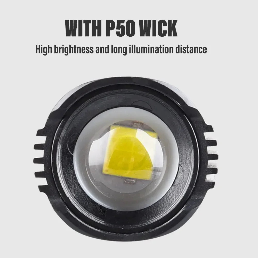 ESMARTER P50 LED Zoomable Rechargeable Flashlight 1600 Lumen