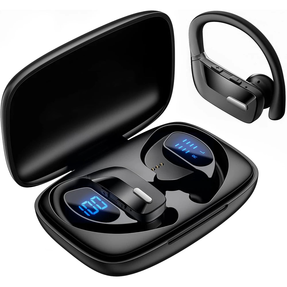 Wireless Earbuds Bluetooth Headphones 48hrs Play Back Sport Earphones