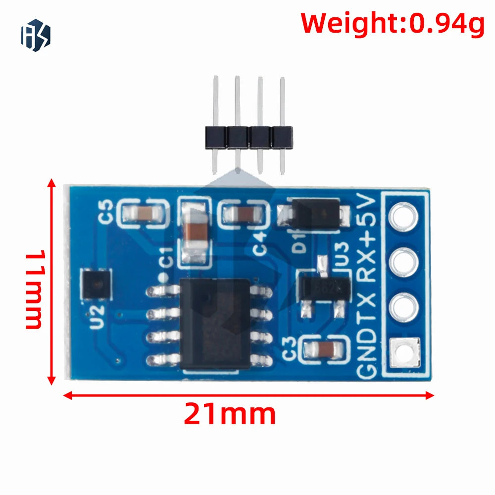 SHT40 Temperature Humidity Sensor TTL Serial MCU Acquisition Module Zpaxo