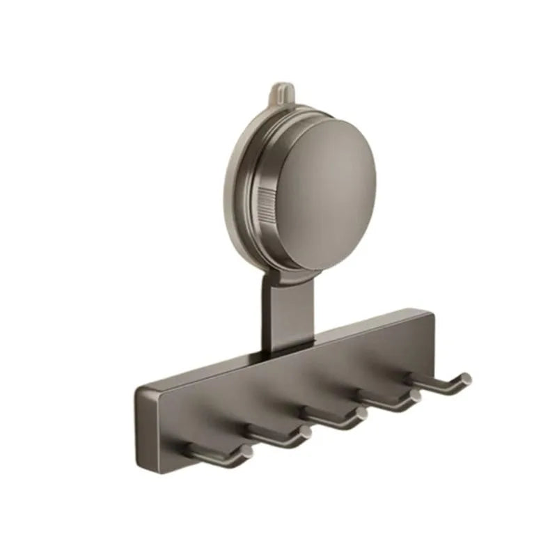 Reusable Suction Cup Bathroom Towel Hooks Adhesive Wall Hook Shower Hook Household Daily Storage Organizer for Damp Bathroom Zpaxo