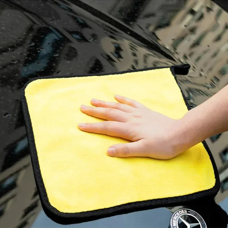 Microfiber Car Wash Towels – Lint-Free Detailing Cloths 1–3 Pack