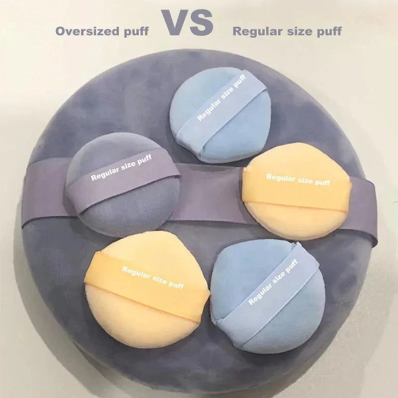 Oversized Makeup Powder Puff Velvet Beauty Sponge Soft Skin Friendly