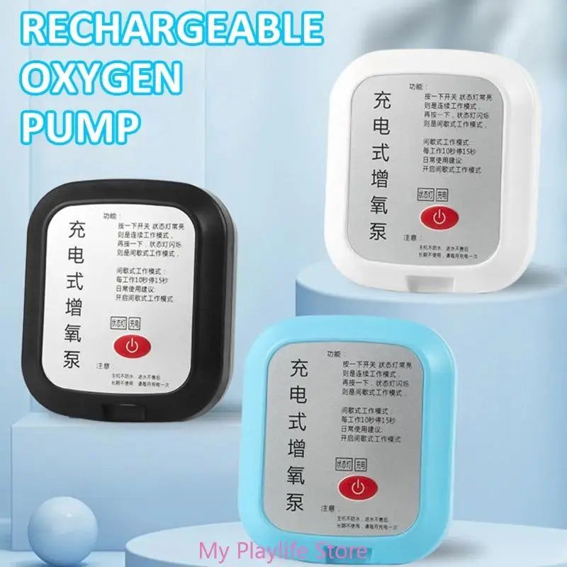 USB Operated Miniature Air Pumps Fish Tanks Quiet Portable Dispenser