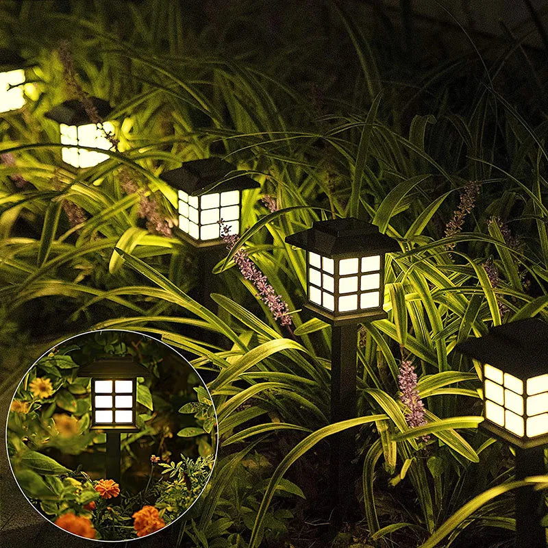Chinese Style Solar LED Lawn Light – Waterproof Garden Décor