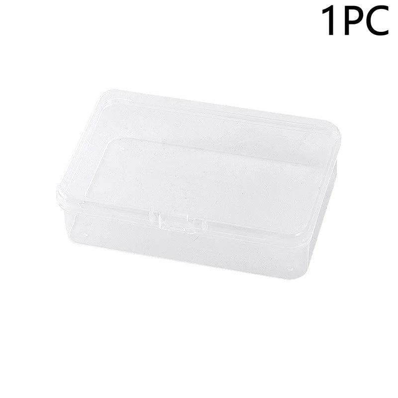 1/3pcs Transparent Plastic Boxes Board Games Card Organizer Playing Cards Container Storage Case Packing Poker Game Card Box Zpaxo 1PC Transparent