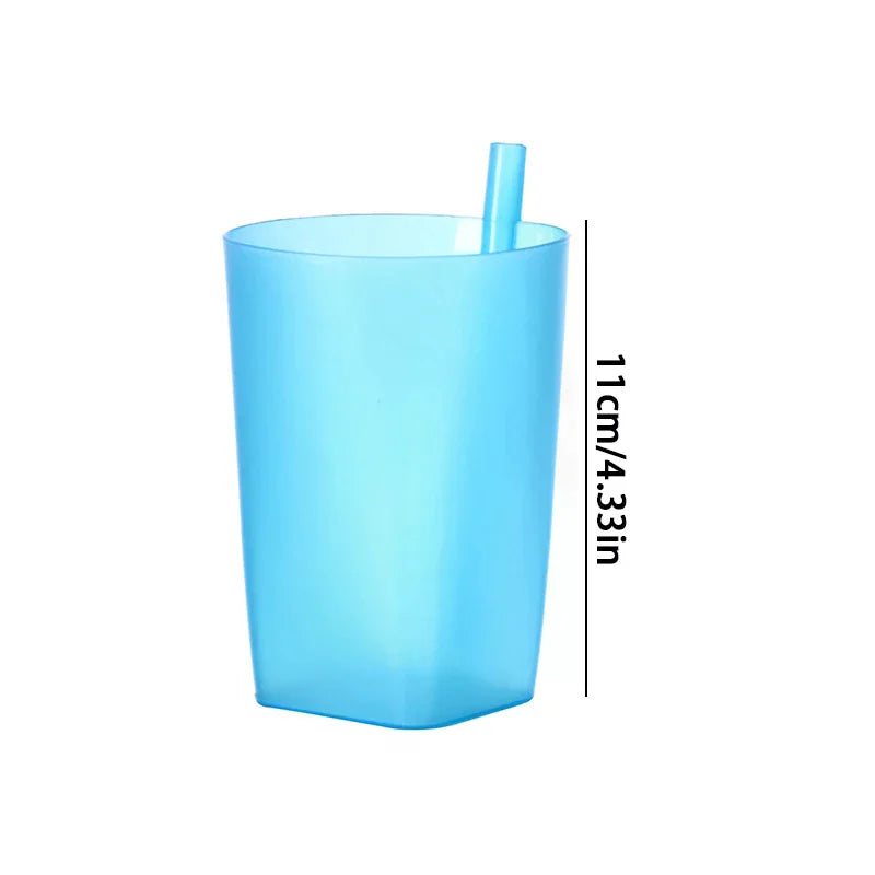 Children Infant Baby Sip Cup Built Straw Mug Drink Kids Water Bottle Zpaxo