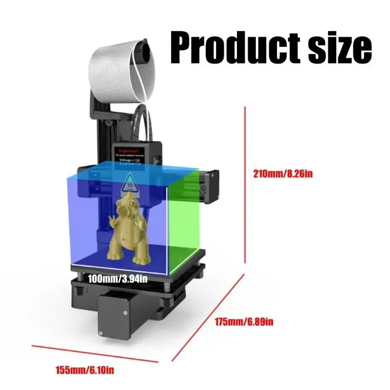 652F K10 Efficient 3D Printer For Home And DIY Use Offering Automatic Slicing Zpaxo