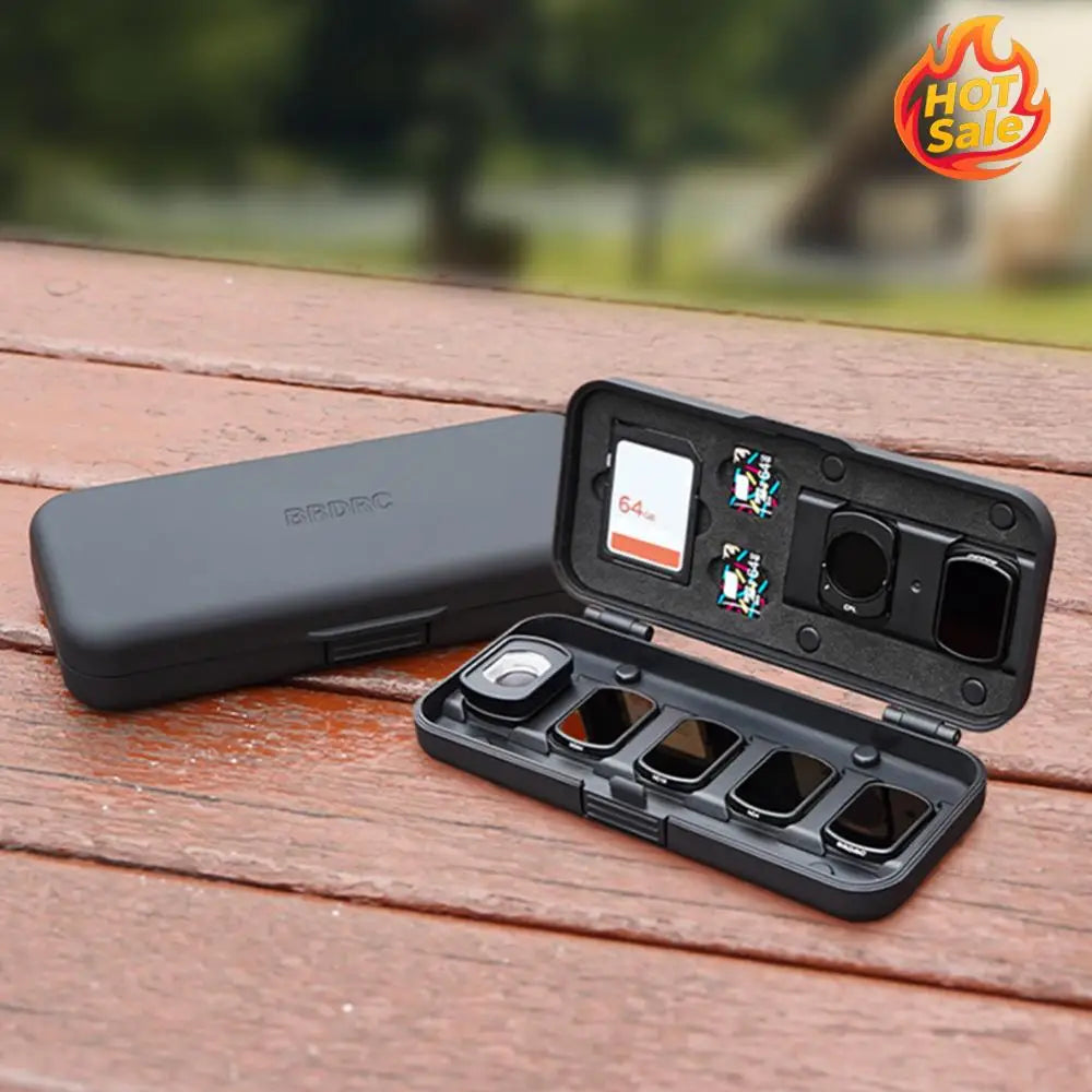 Filter Case Storage Box Filter Storage Case for DJI Osmo Pocket 3 Filters Accessories Zpaxo