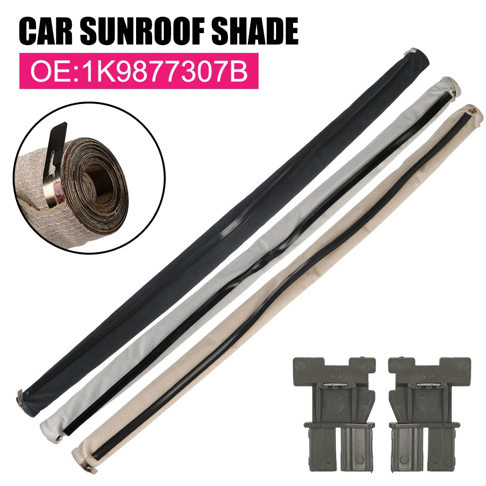 1K9877307B Foldable Car Sunroof Sunshade Curtain Audi Q5 VW Golf Zpaxo