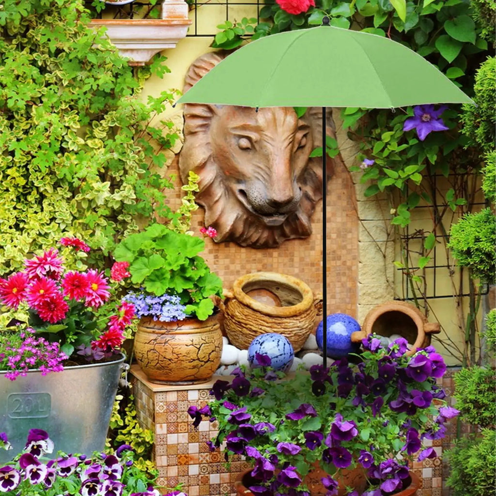 Shade Plants Double-layer Large Rainproof Stake Plant Umbrella Yard