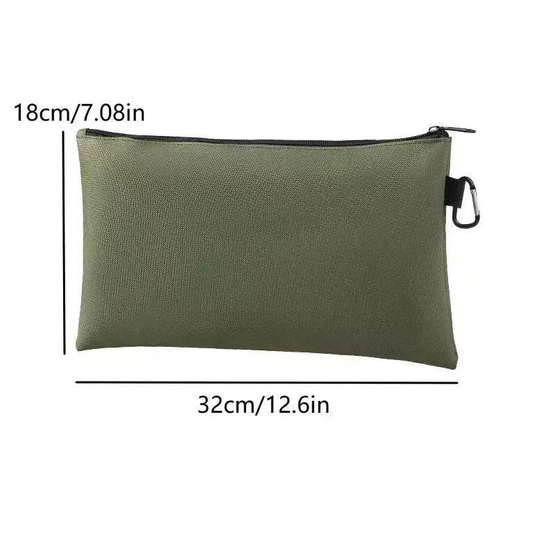 Multipurpose Storage Tool Pouches Premium Bag Zipper Carabiner Zpaxo
