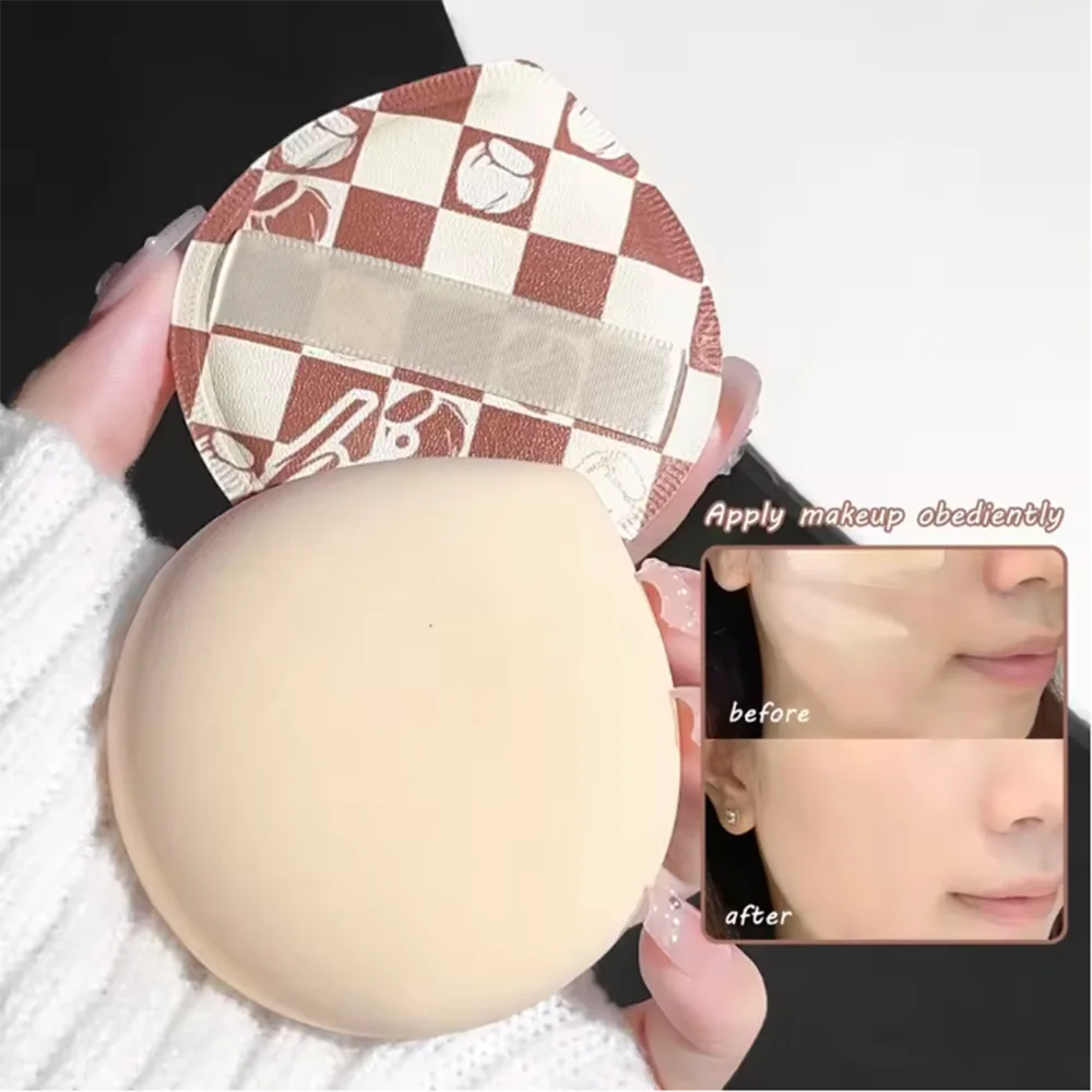 Dry and wet makeup puff sponge soft Korean style cute elastic marshmallow soft cushion makeup foundation set Zpaxo 5008