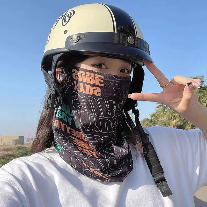 UV Block Face Neck Mask – Outdoor Sun Protection Scarf