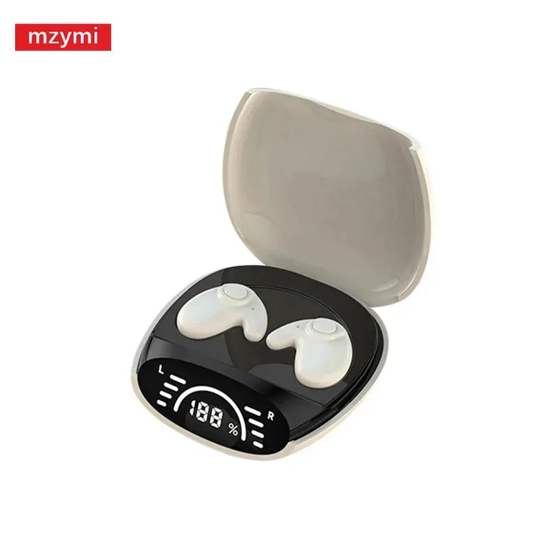 XIAOMI MD558 Sleep Invisible Wireless Earbuds Bluetooth5 3 Noise Zpaxo Beige