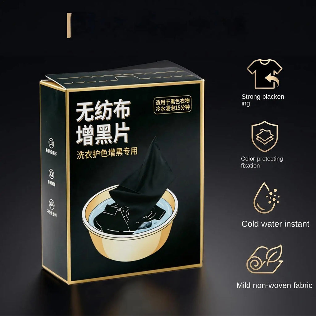 Black Dye Clothes Fabric Darkening Restoration Tablets Clothing Sheet