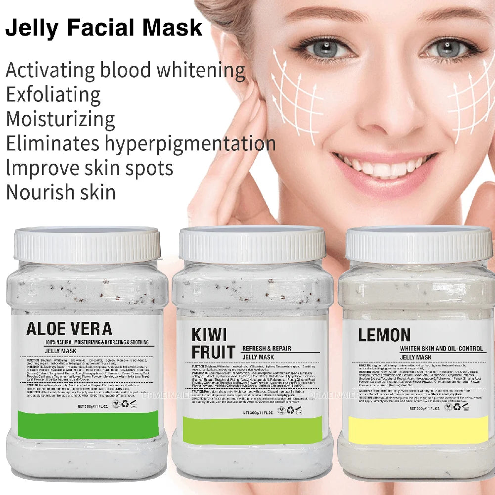 Gold Crystal Jelly Mask Powder 650g – Hydrate & Fade Wrinkles Facial Mask Powder Zpaxo