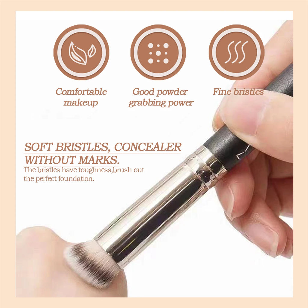Concealer Brush - Disappear Seamless finish concealer brush soft, fiber hair, stylish design single side brush, convenient Zpaxo