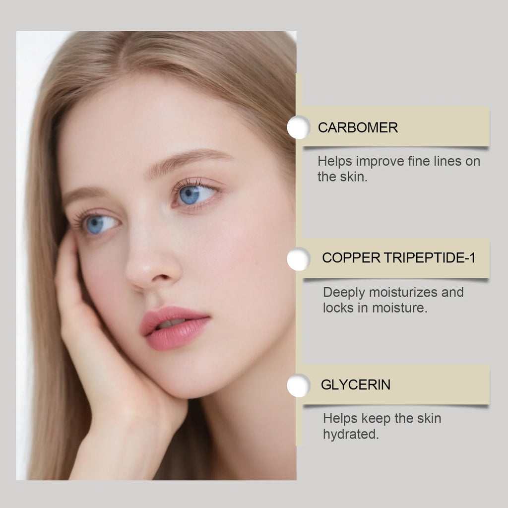 Copper Peptide Face Serum – Anti-Aging, Firming & Hydrating Face Serum Zpaxo