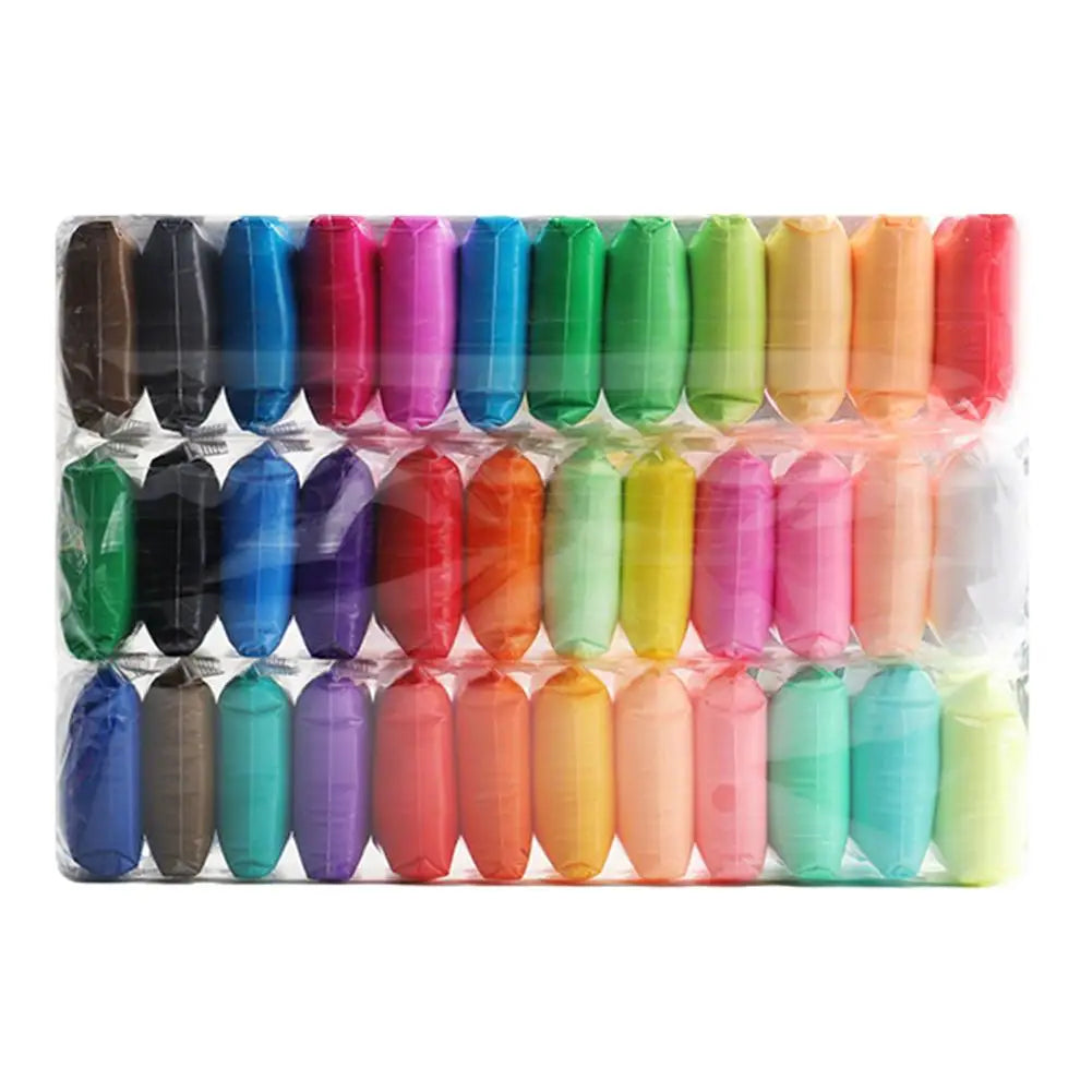 Magic Air Dry Clay Non-toxic Modeling Toy Kids Toddlers Vibrant