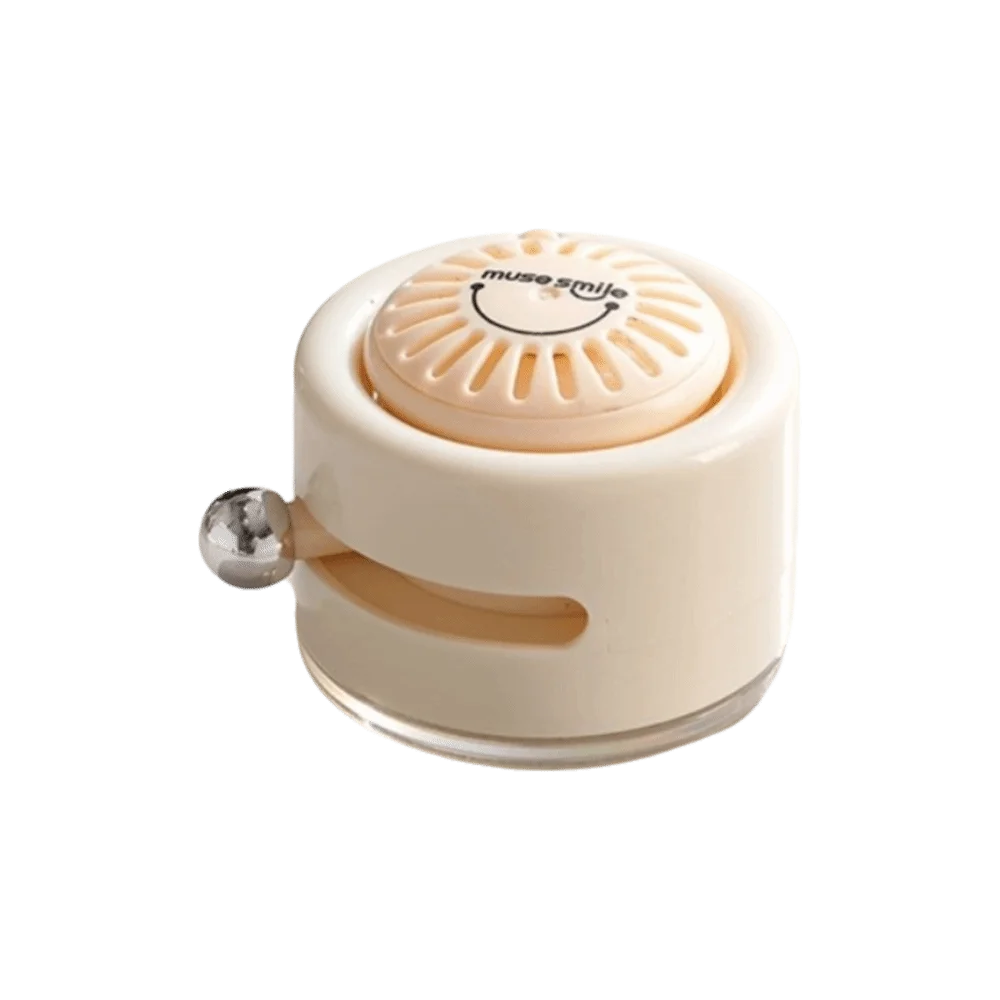 Magnetic Portable Aroma Diffuser Long-lasting Natural Citronella Zpaxo White