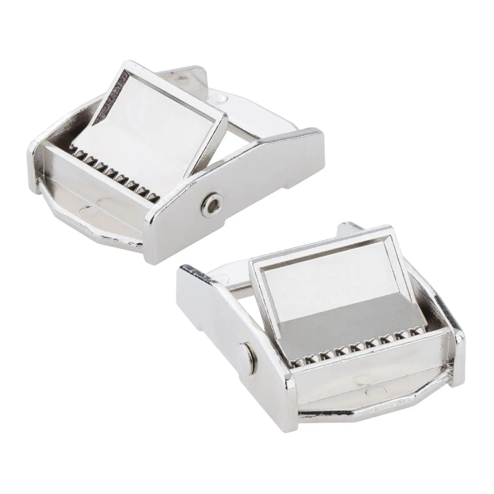 Aluminum Alloy Tie Down Lashing Straps Buckles Kayaking Canoeing Duffel Belt Zpaxo Silver 2pcs