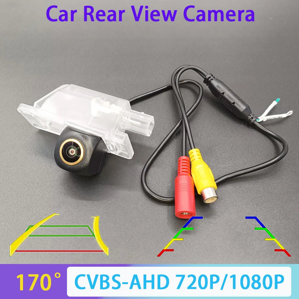 170 Degree AHD 1080P CVBS Reverse Backup Rear View Camera Nissan