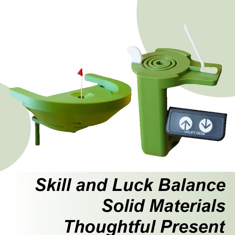 Golf Game 3D Printed Desk Golf Toy Desktop Ball Set With Realistic Course Table Toy For Workplace Golfers Enthusiasts Indoor Zpaxo United States