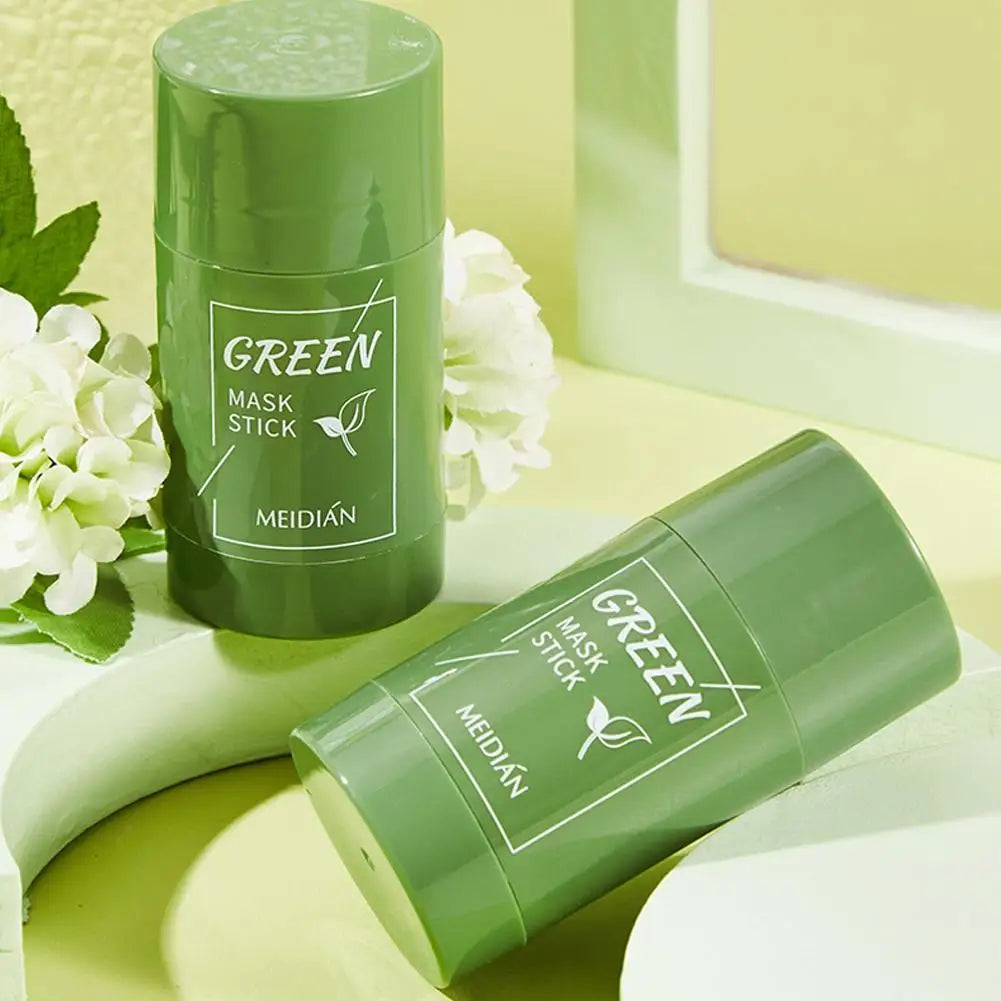 Green Tea Cleansing Stick Mask – Shrink Pores & Remove Blackheads Cleansing Face Mask Zpaxo